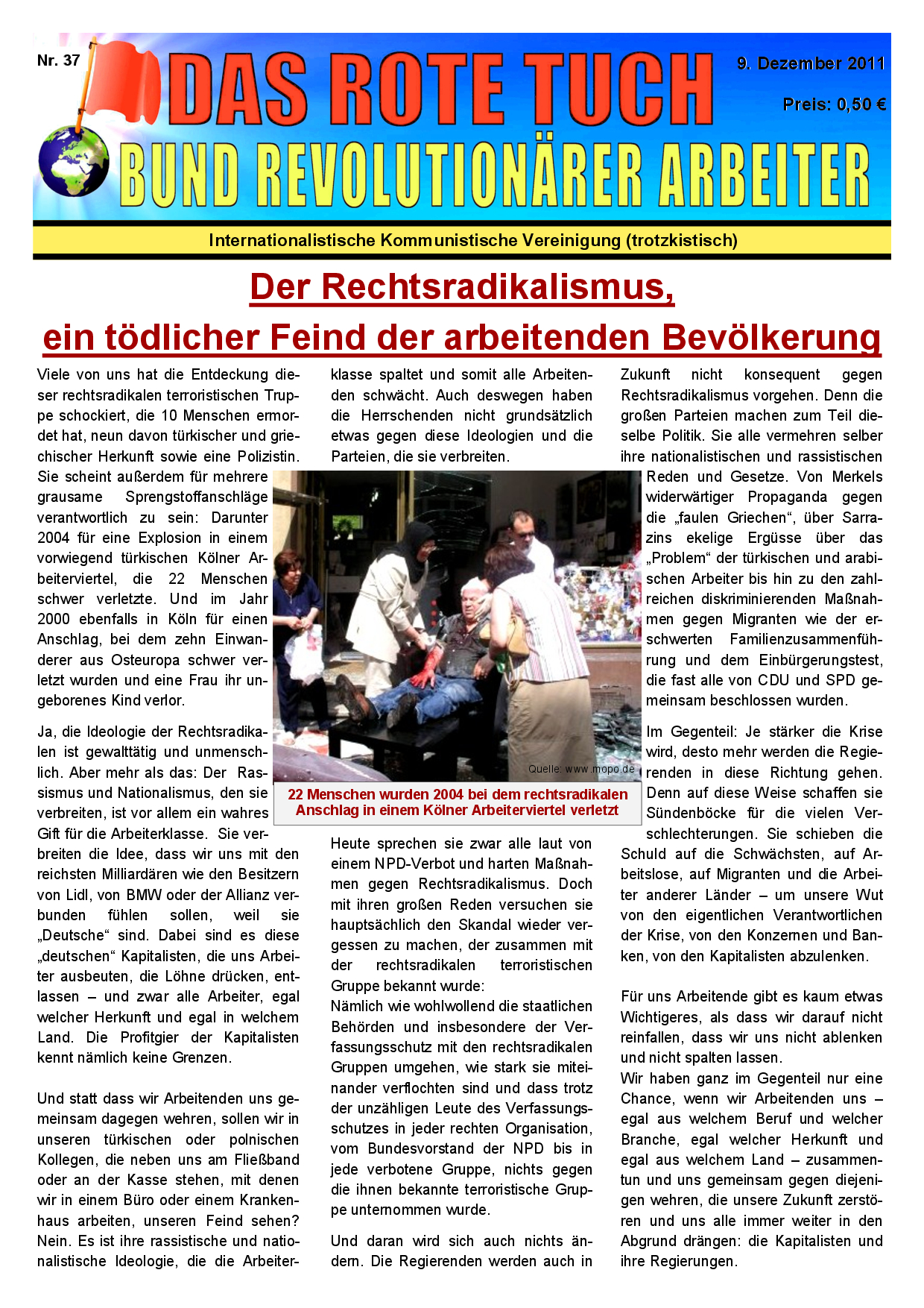 Das rote Tuch – Nr. 37
