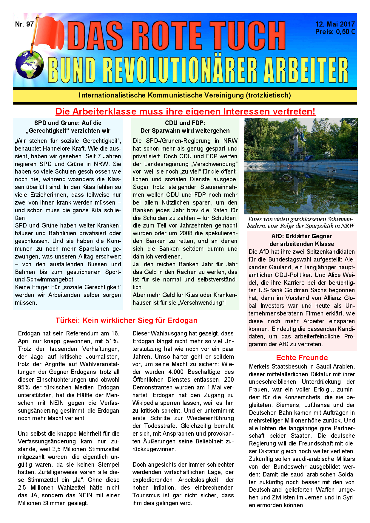 Das rote Tuch – Nr. 97