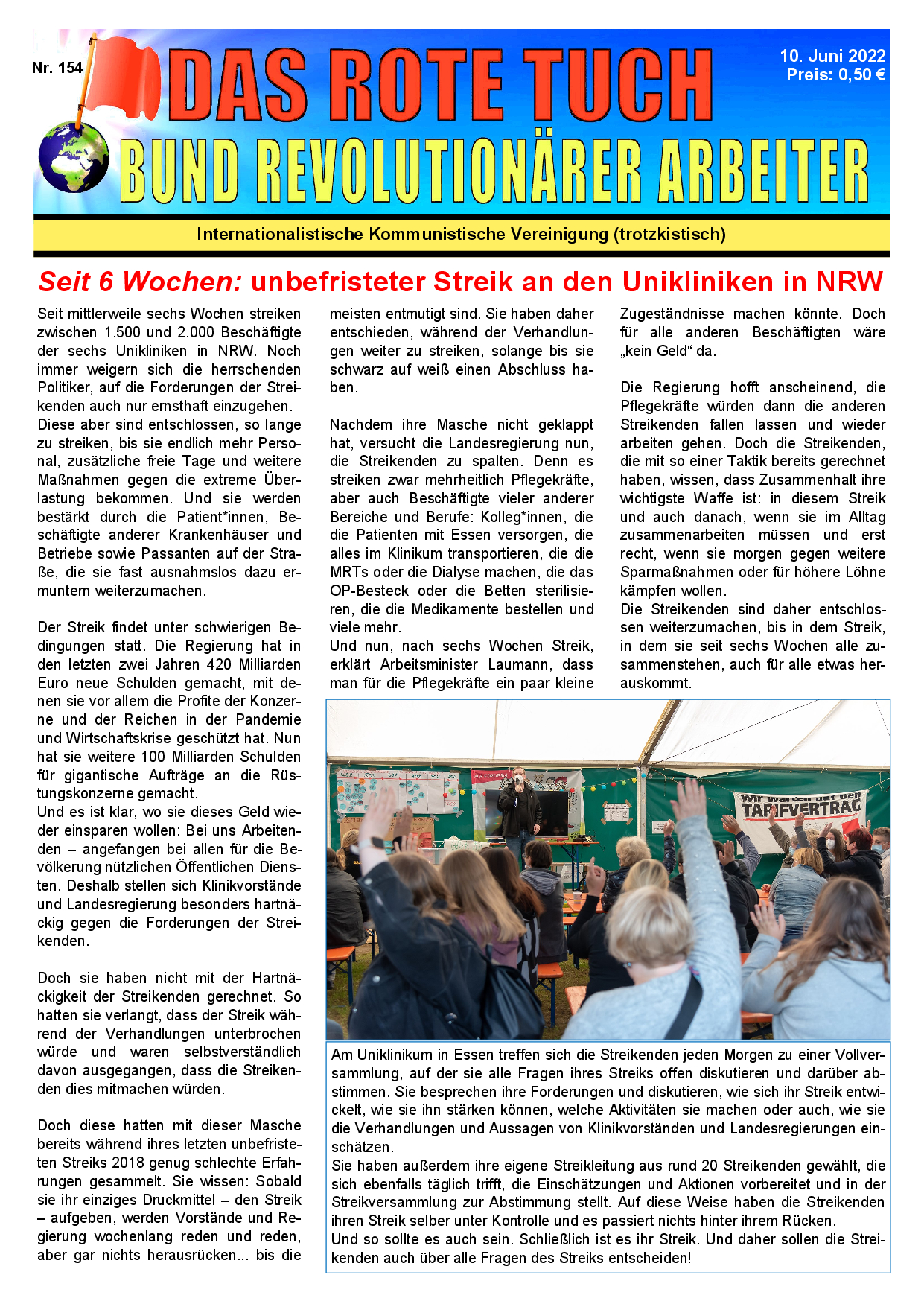 Das rote Tuch – Nr. 154
